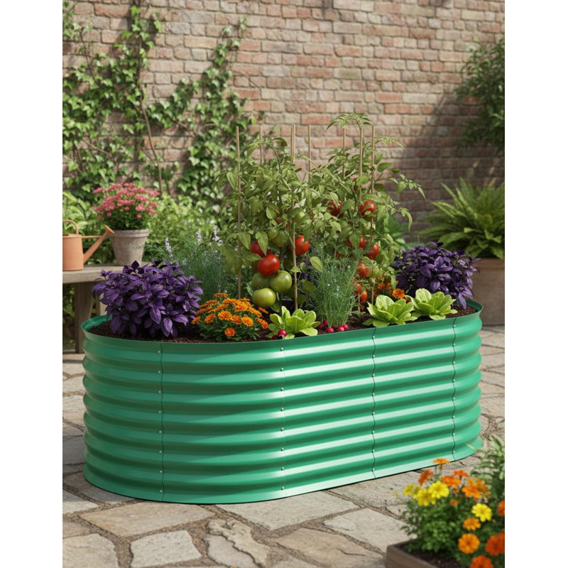 2pcs Heavy-Duty Raised Garden Beds, 71" H x 35.4" W x 23.6" D