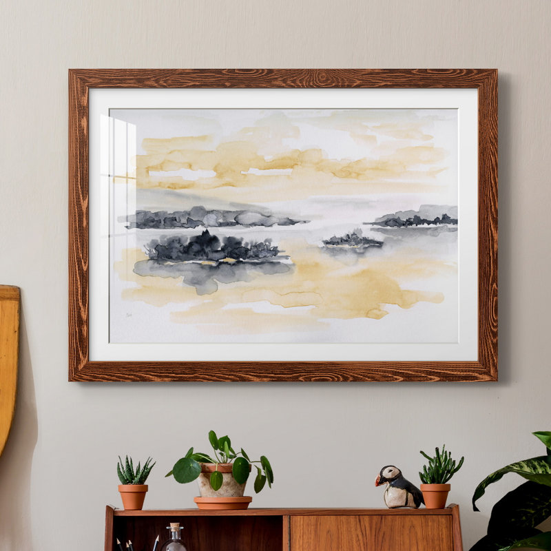 Whispering Wind I - Impression de cadre photo sur papier, H 31,5 po x l 23,5 po x P 1,5 po, Papier érable