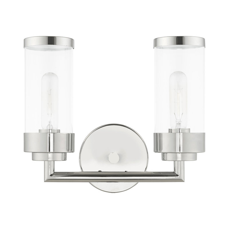 Binghamton Dimmable Vanity Light, 2, Polished Chrome