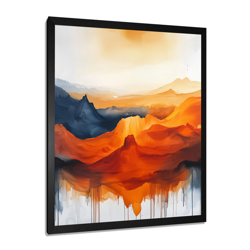 Nusaybah - Landscapes Canvas Prints, Black, 20" H x 12" W, Framed Print without Mat