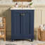 Meuble-lavabo moderne, conception simple et élégante avec rangement à fermeture en douceur