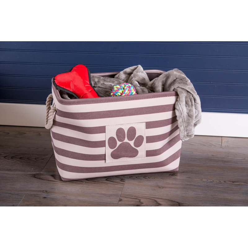 Cube en tissu pet Cambridgeshire, Brun, H 15 po x l 12 po x P 17,5 po