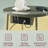 End Table With Charging Station, Led Light-684718885