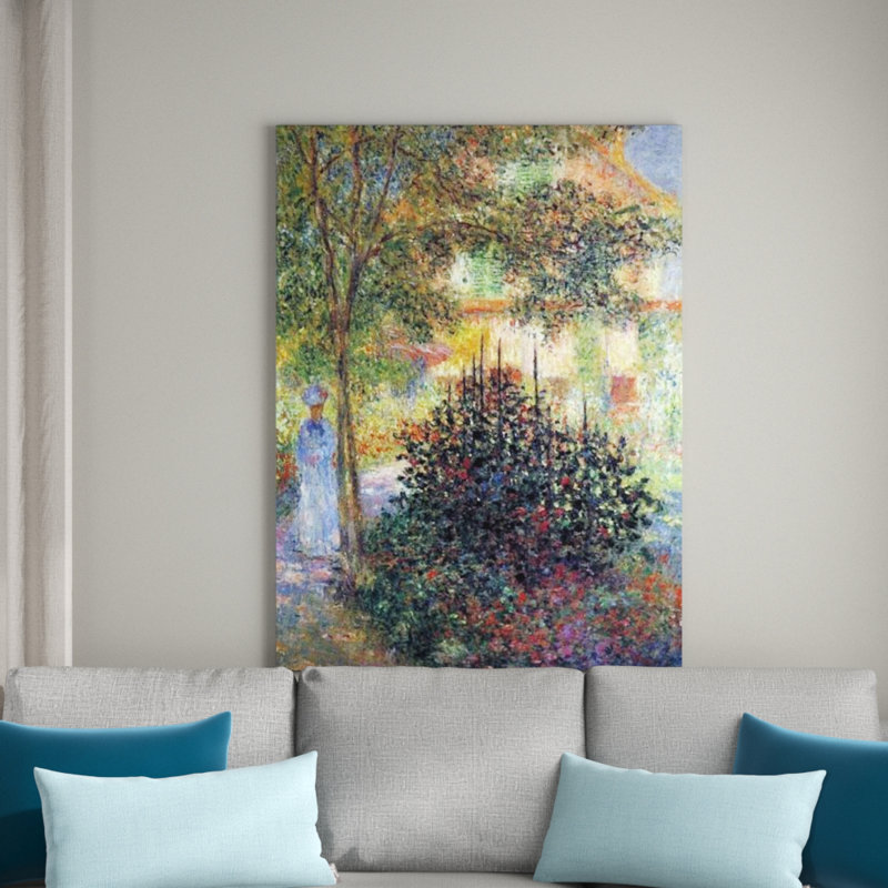 Claude Monet - Wrapped Canvas Painting, 80cm H x 60cm W x 1.8cm D