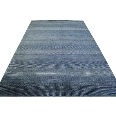 Yahor One-of-a-Kind 6.0x9.2 Area Rug Blue