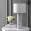 Lampe de table blanche 28,75 po