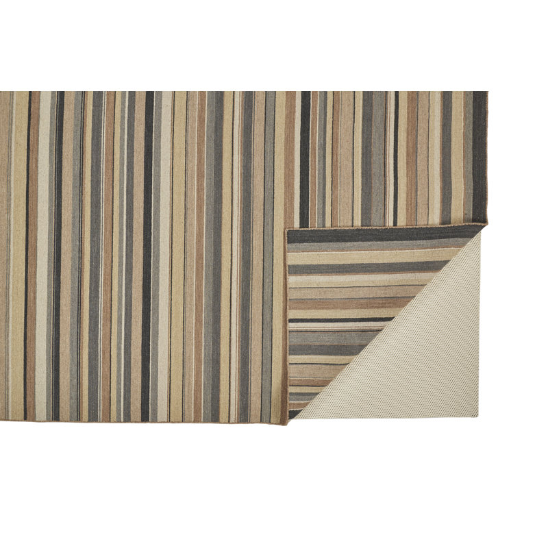 Striped Indoor Rug, Runner 2'6" x 8'