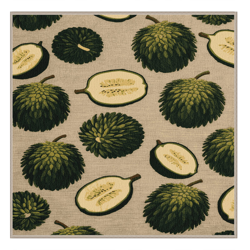  Tapis lavable Rollinia, Carré 5 pi