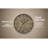 Clocks, 20" Round, Wall Clock, Brown, Transitional