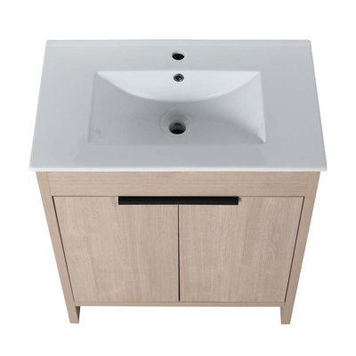 Meuble-lavabo simple 30 po avec lavabo