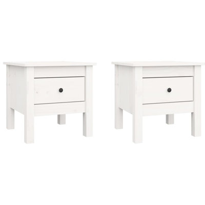 Kishawn Solid Wood Side Table Set