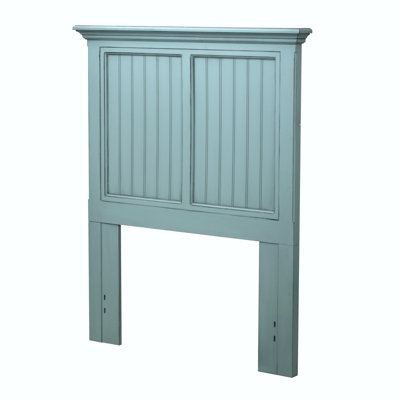 Kolya - Solid Wood Headboard - Twin - Bleu Finish