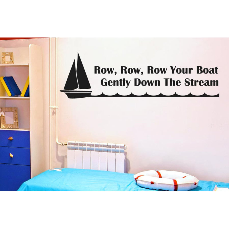 Non-Wall Damaging Wall Decal, Black