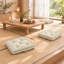 Coussin de sol surdimensionné en chenille capitonnée, fabriqué à la main, avec poignée latérale-134914848-134914850