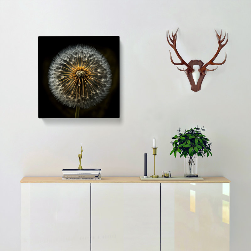 Dandelion Photograph No.1 - Wrapped Canvas