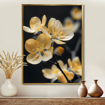 Yellow Apple Blossom Wonders I - Apple Blossom Wall Art