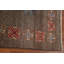 Tapis géométrique à motif persan Sirjan noué à la main 6 x 9