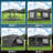 Folding Canopy With 4 Removable Sidewalls Outdoor Event Shelter UPF 50+ Gazebo Portable Tents For Parties Beach Camping Wedding EZ Pop Up Canopy 4Pcs Weight Bag + Carry Bag-111463240