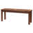 45-Inch Solid Wood Backless Patio Bench