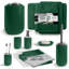 Ensemble complet d'accessoires de salle de bain 23 pièces avec tapis de bain, ensemble de rideau de douche, doublure et crochets-62240009