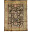 Wool Oriental Area Rug in Dark Gray/Khaki