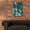 «Dark Garden» par Krista Mccurdy, art mural en verre acrylique