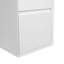Meuble-lavabo latéral Donato, blanc mat, 16 po