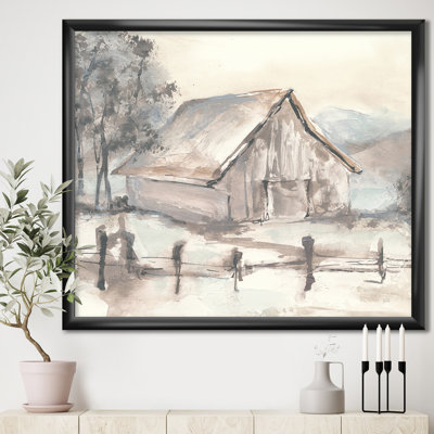 " Farmhouse Barn Gray VII "