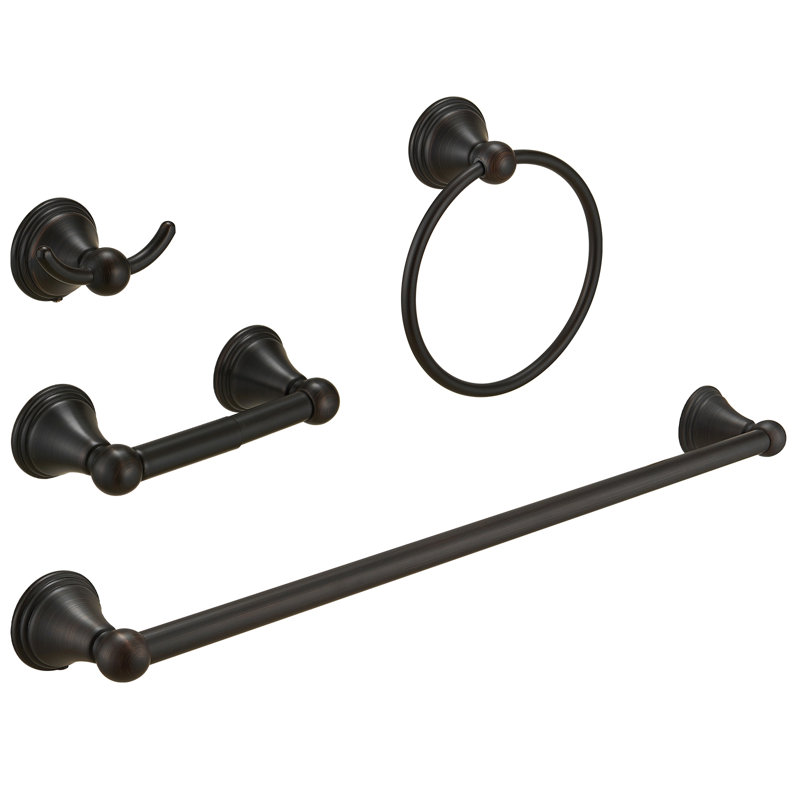 Ensemble de quincaillerie de salle de bain 4 pièces