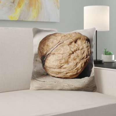 Walnut Throw Pillow