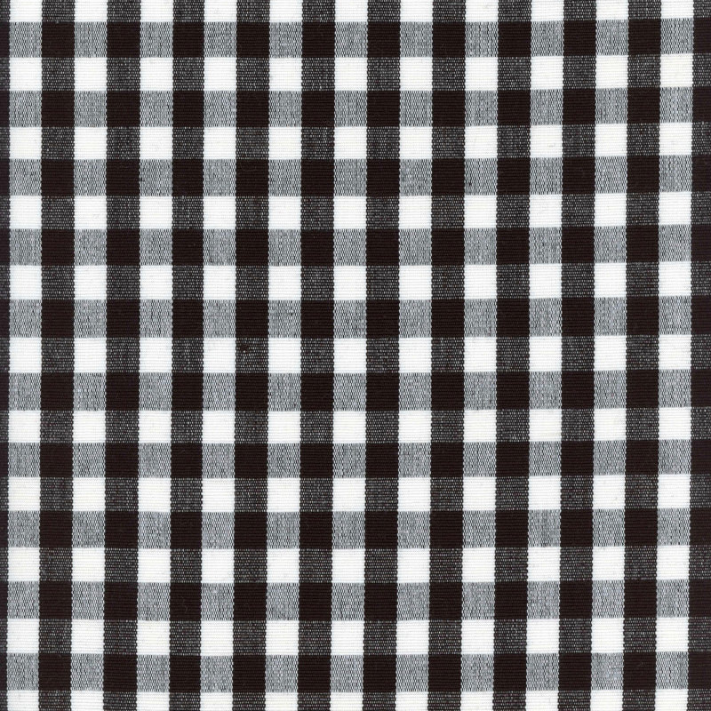 Chester 100% Cotton Fabric, Black/White