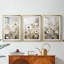 FLORAL Series CDXIX - Impression sur mesure encadrée de qualité supérieure - 3 pièces-2145823-2145816