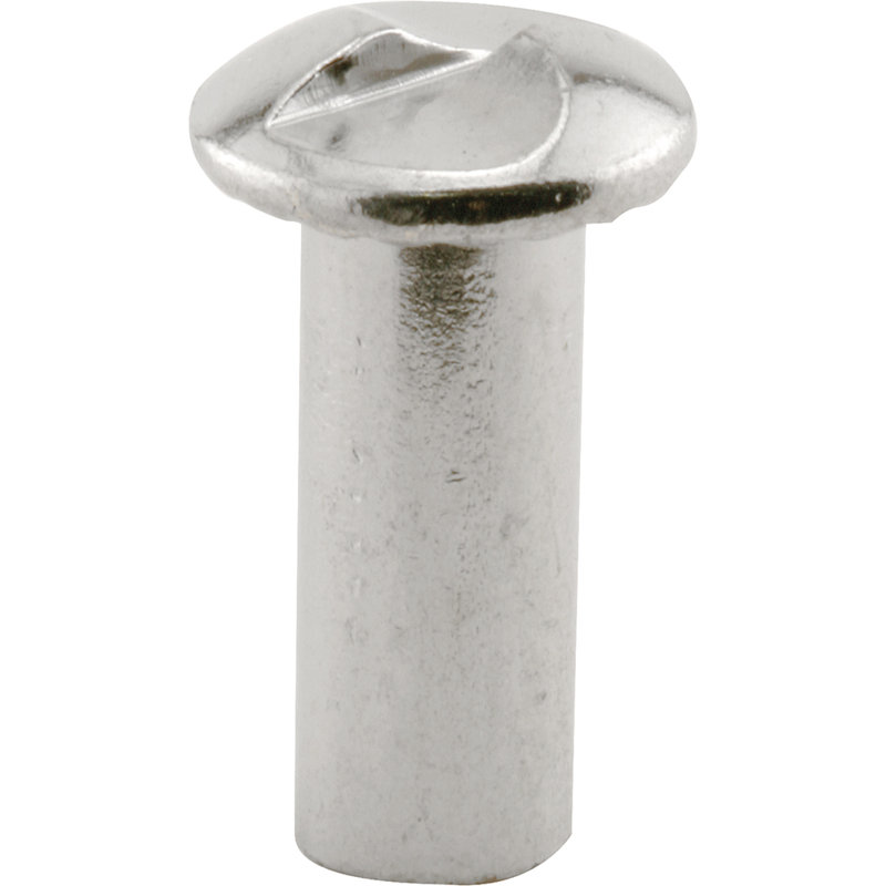 Écrou de barillet unidirectionnel Prime-Line, n ° 10-24 x 5/8 po, fabrication en acier, chrome