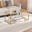 Table basse en verre trempé-785302682