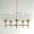 Hunter Xidane With Clear Glass 5 Light Chandelier Ceiling Light Fixture-73725715