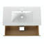 Ensemble de meuble-lavabo simple 35,90 po avec plateau en bois manufacturé Liedtke-656667911