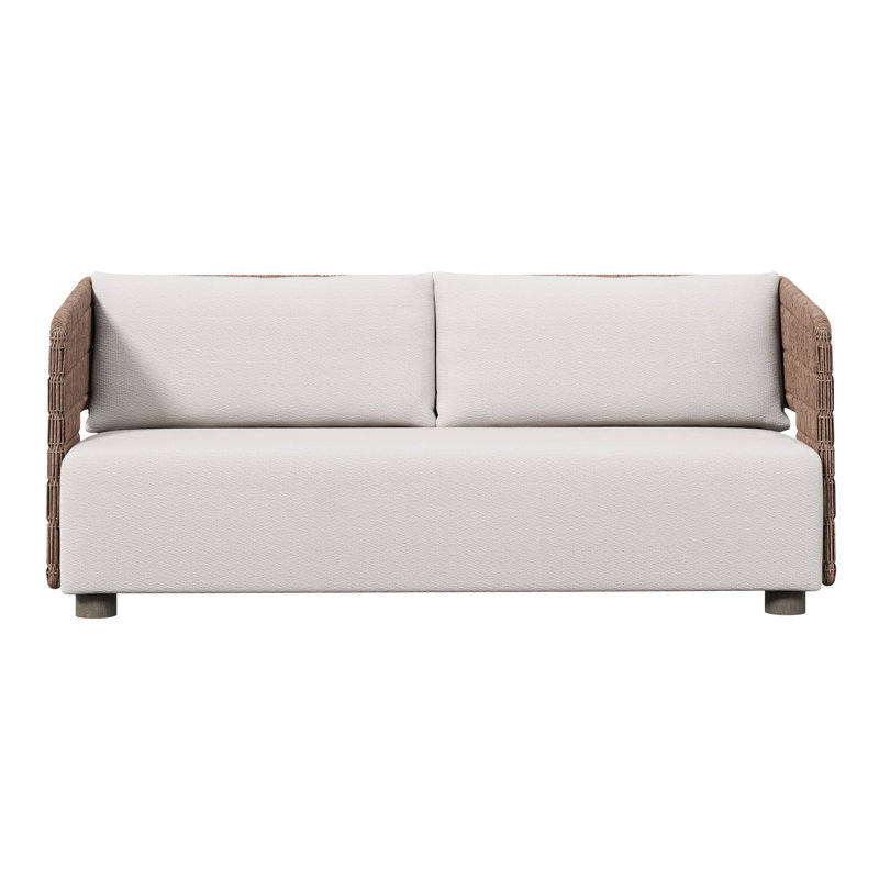 Bernhardt Maldives Outdoor Sofa, White
