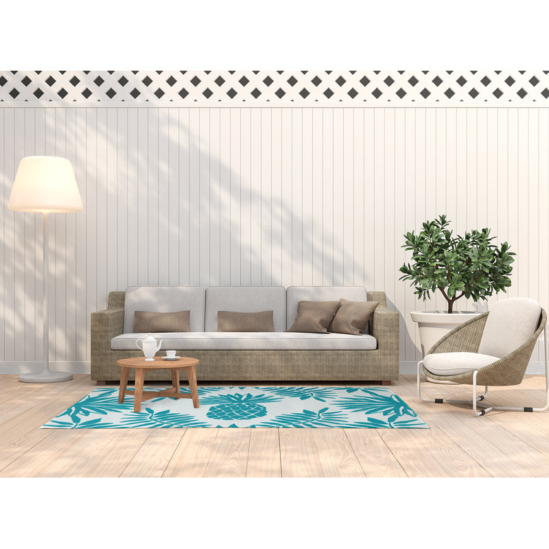 Chenille Floral Indoor Rug, Rectangle 3' x 5'