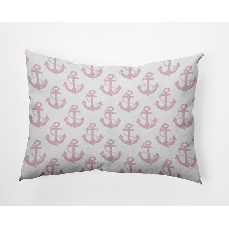 Coussin Nantucket, Rose clair