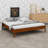 Sleek Design Sleeping Base with Integrated Sturdy Slat Structure-411382453