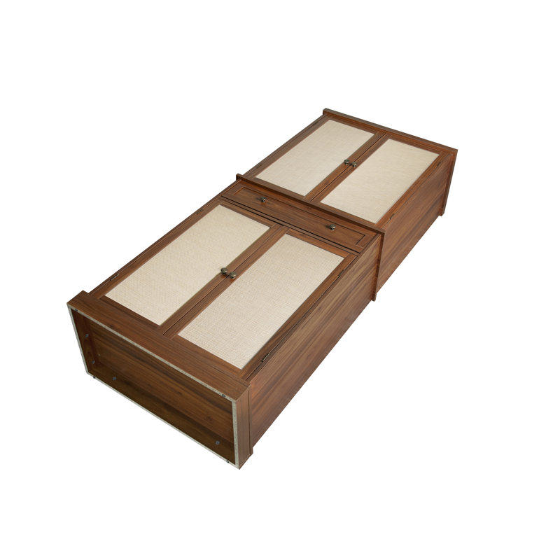 Herto Kitchen Pantry, Brown