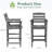 Dalson Plastic Adirondack Bar Stool-1465884138