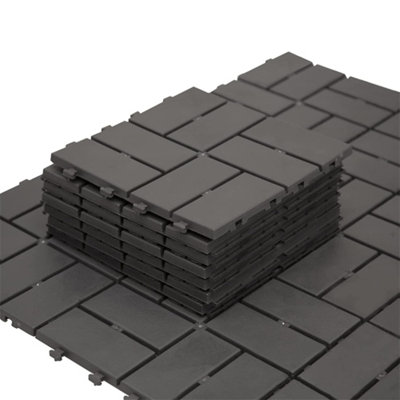 Carreaux de terrasse à emboîtement de patio