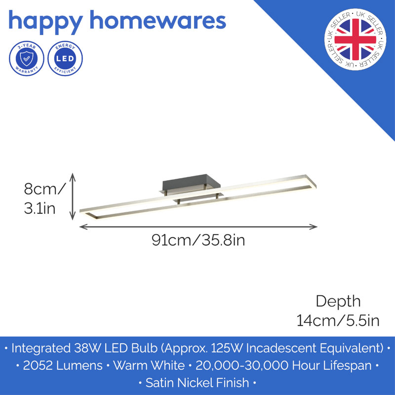 Atenas LED Flush Mount