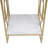 Dartanna 23.0315" Tall Frame End Table