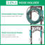 Porte-boyau d'arrosage, support à 4 pointes pour boyau d'extérieur 160 pi, bronze