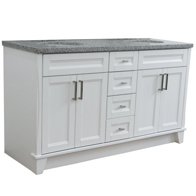 Ensemble de meuble-lavabo double 61 po Mistaya