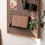 Miroir rectangulaire en bois massif