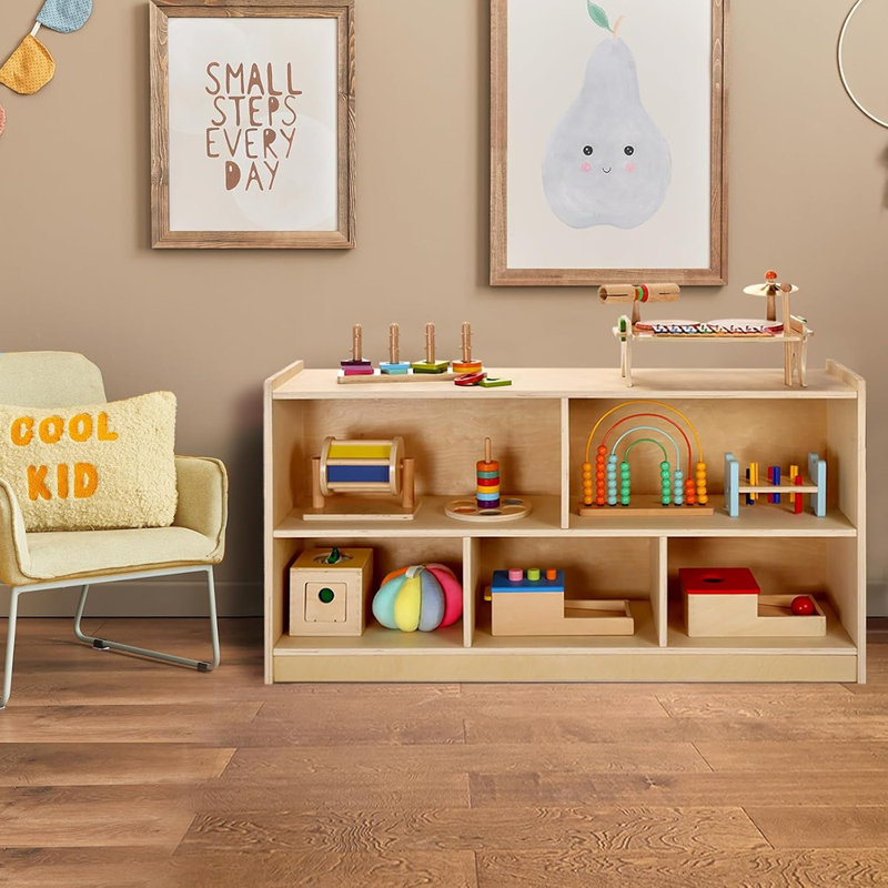 Bibliothèque à 5 sections Montessori