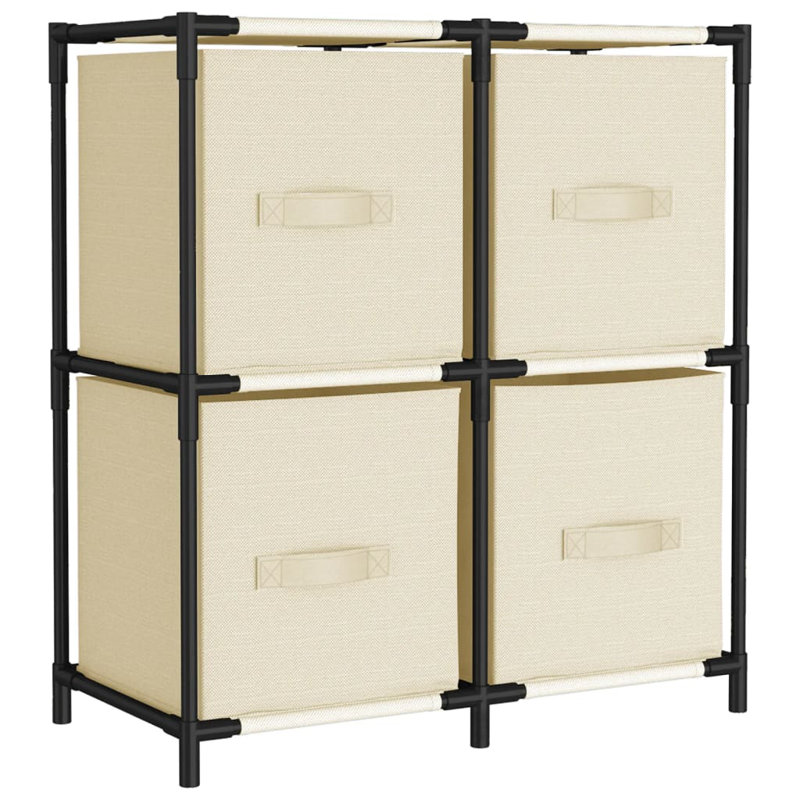 Rebrilliant Decorative Bin, Cream